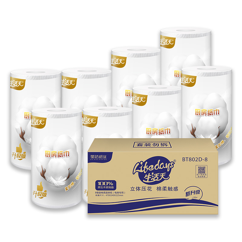 kitchen tissue roll rollo de pañuelo de cocina