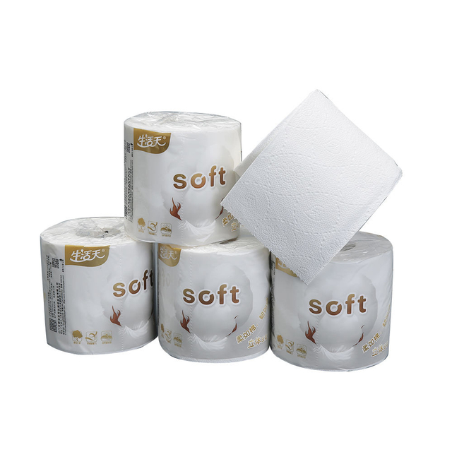 Papel higiénico acolchado 3PLE 3PLY Papel higiénico NUEVA ZELANDA Australia Pulpa de madera de madera de madera virgen núcleo de rollo estándar