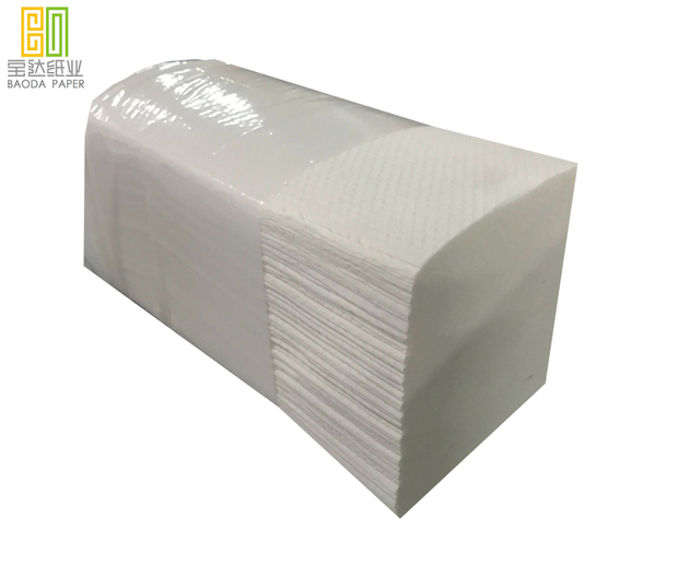 El mejor pliegue en V desechable para invitados de papel para baño, toallas de mano de papel a la venta