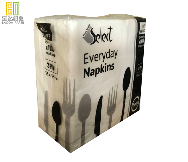 Contador especial En stock Venta de descuento Servilletas de restaurante al por mayor Servilletas de papel Servilletas de cóctel de 3 capas