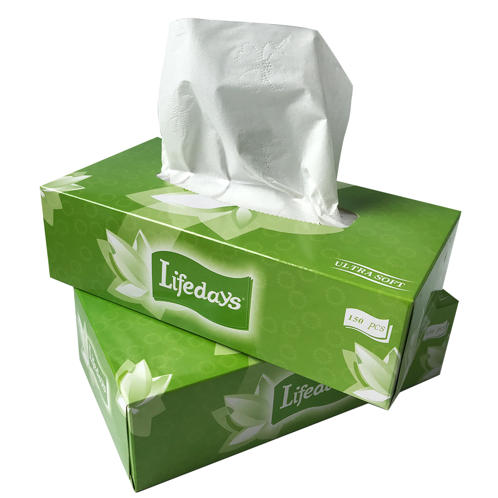 Caja de tejido facial 