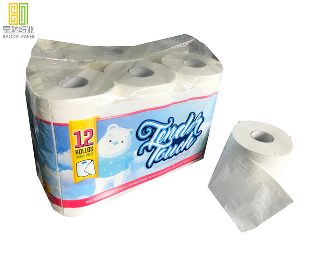 Venta con descuento La mejor calidad Compra de pánico papel higiénico materia prima suave 12pk papel higiénico rollo de papel higiénico de bambú