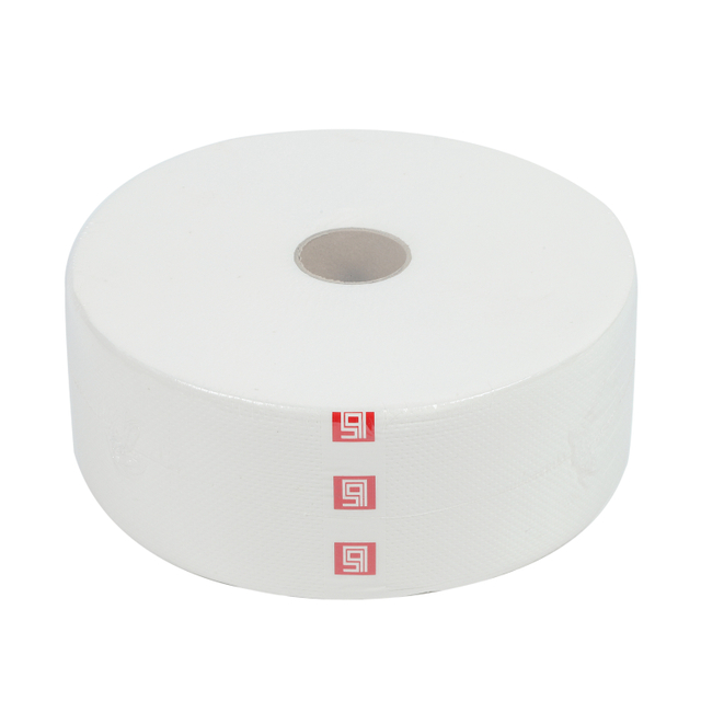 100% de madera Pulp al por mayor de papel higiénico personalizado Jumbo Roll para Homell